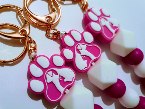 Pawprint Keychain
