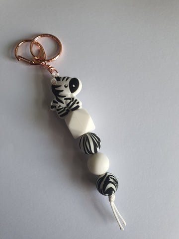 Zebra keychain