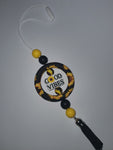 Good Vibes Car Charm