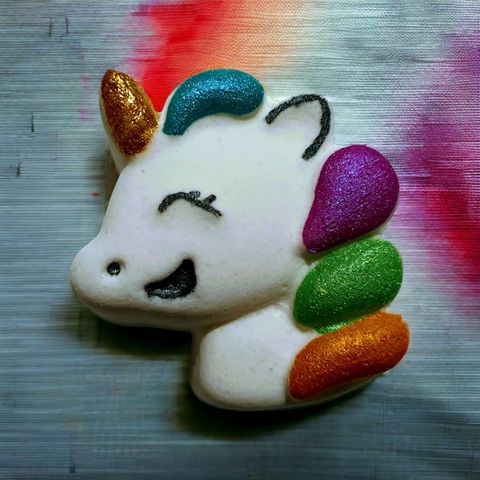 Unicorn bath bomb