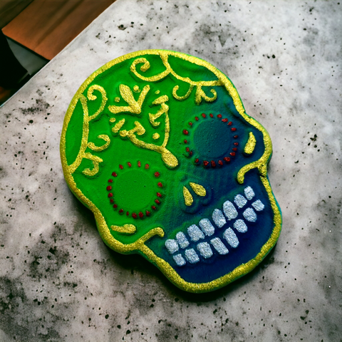 Sugar skull - asian pear & lilly